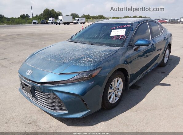 4T1DAACK0TU219602 2026 TOYOTA CAMRY Blue წინა მარცხენა ხედი სამი მეოთხედიდან