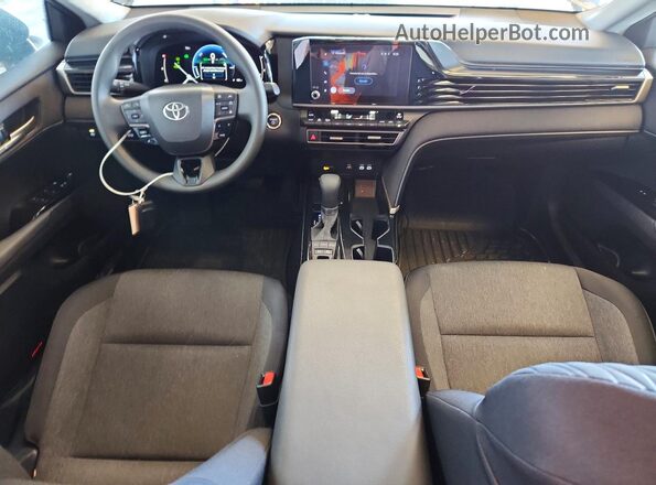 4T1DAACK0TU242801 2026 TOYOTA CAMRY Black Առջևի վահանակի տեսք