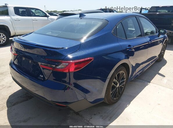 4T1DAACK0TU265818 2026 TOYOTA CAMRY Blue Հետևի աջ