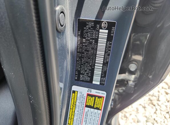 4T1DAACK0TU651901 2026 TOYOTA CAMRY Gray Engine compartment view