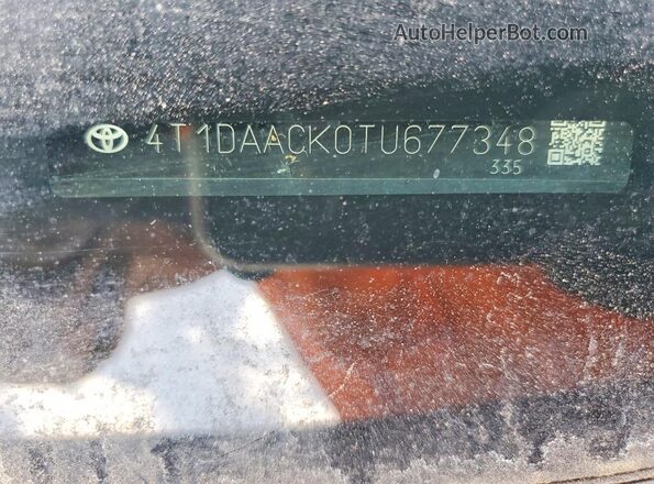 4T1DAACK0TU677348 2026 TOYOTA CAMRY Черный Вид подкапотного пространства