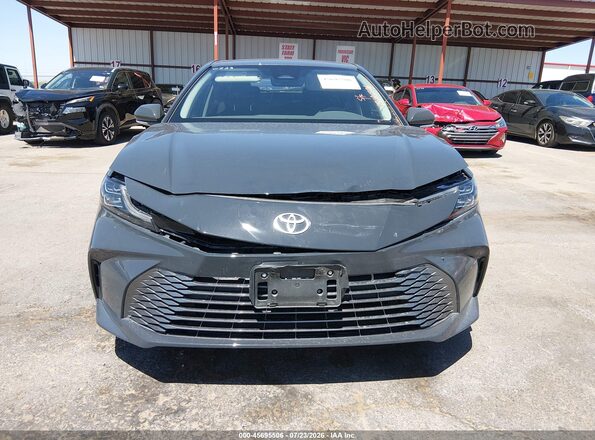 4T1DAACK0TU723177 2026 TOYOTA CAMRY Black Սարքավորումների վահանակի տեսք