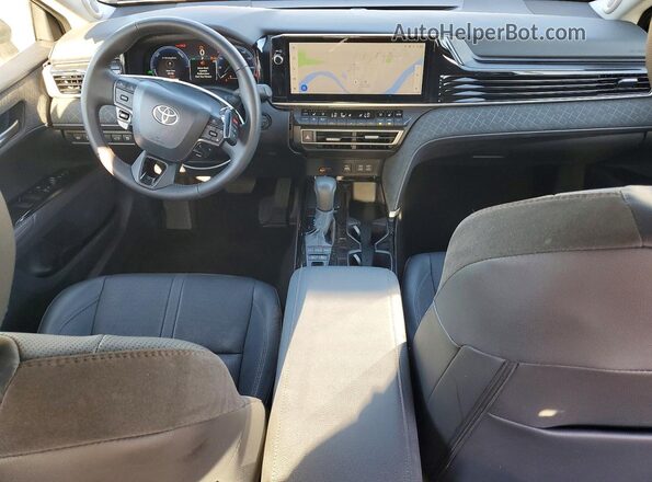 4T1DAACK0TU725477 2026 TOYOTA CAMRY Black Dashboard view