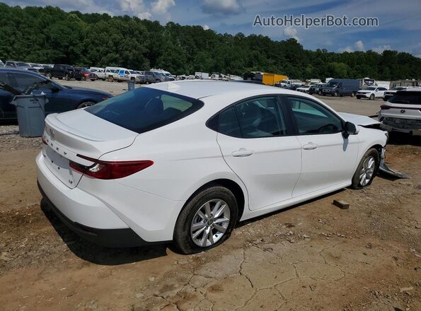 4T1DAACK0TU726287 2026 TOYOTA CAMRY White Задня права чверть