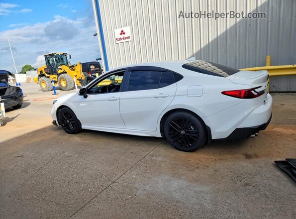 4T1DAACK1SU017639 2025 TOYOTA CAMRY White Հետևի ձախ