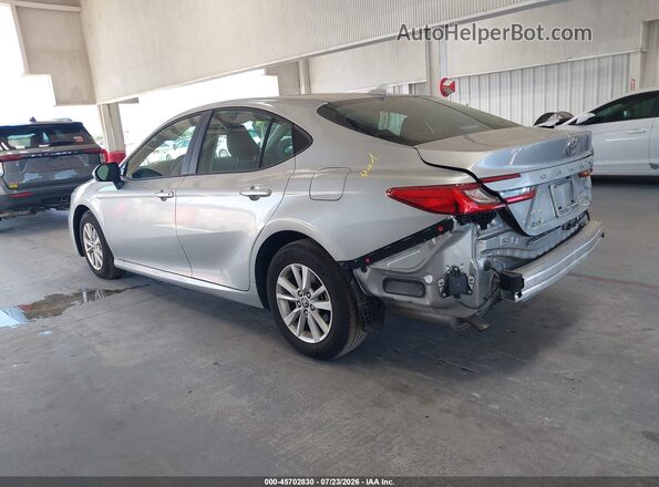4T1DAACK1SU022484 2025 TOYOTA CAMRY Silver Задня ліва чверть