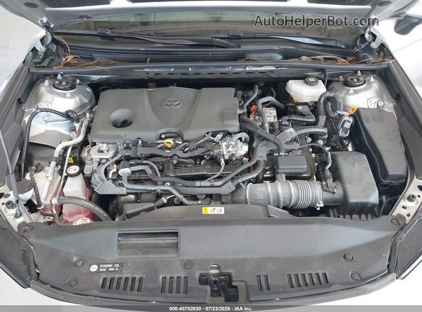 4T1DAACK1SU022484 2025 TOYOTA CAMRY Silver Вид ззаду