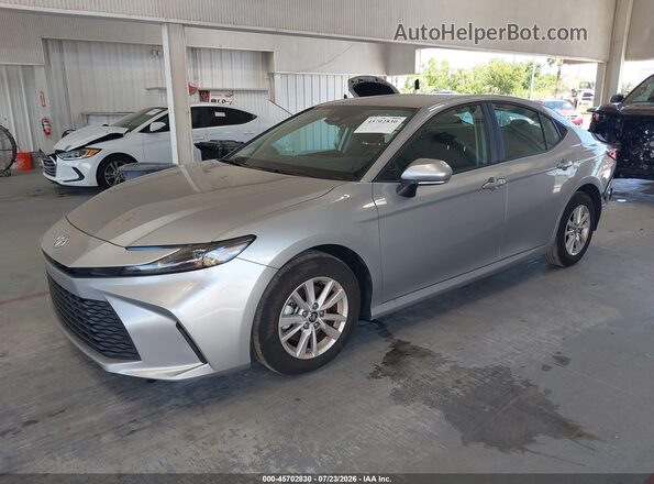4T1DAACK1SU022484 2025 TOYOTA CAMRY Silver Передня ліва чверть