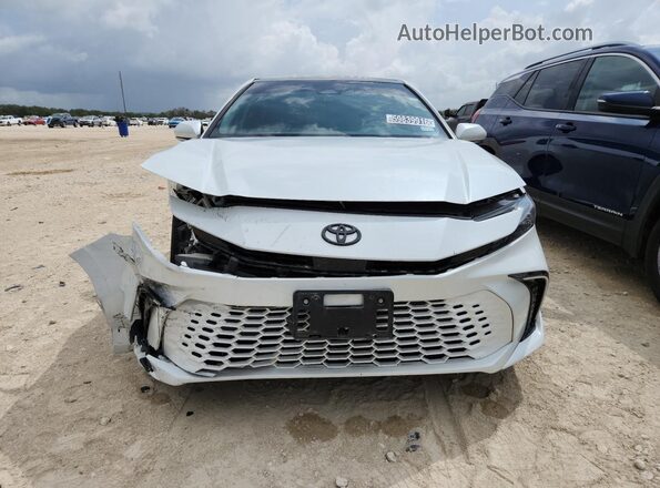 4T1DAACK1SU038183 2025 TOYOTA CAMRY White VIN կոդի պիտակի տեսք
