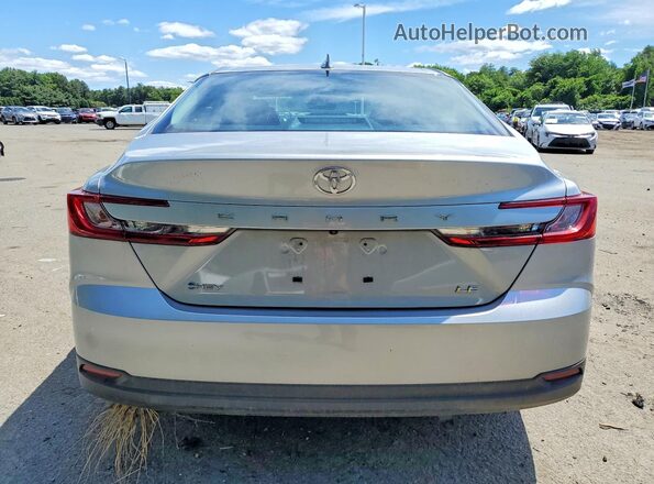 4T1DAACK1SU066372 2025 TOYOTA CAMRY Silver Հետևի տեսք