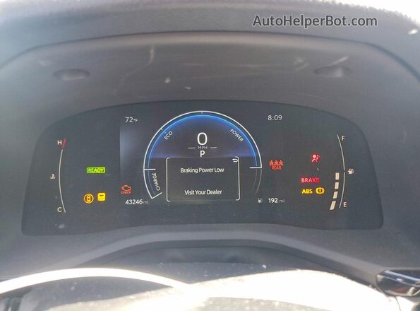4T1DAACK1SU073418 2025 TOYOTA CAMRY Black ხელსაწყოთა პანელის ხედი