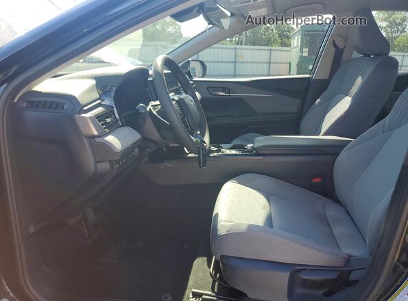 4T1DAACK1SU073418 2025 TOYOTA CAMRY Black წინა სალონის ხედი