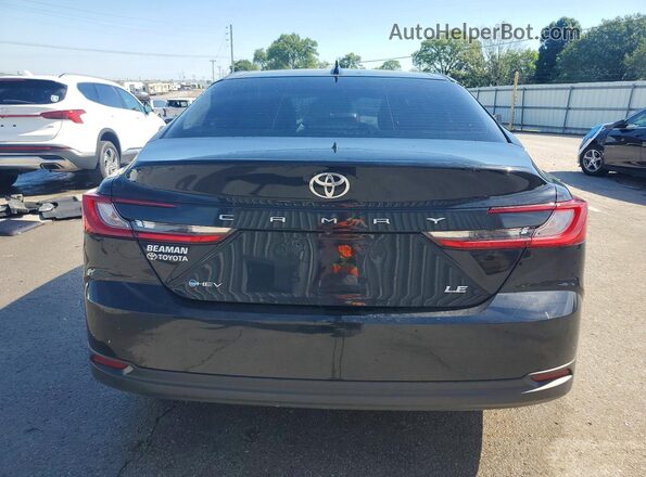 4T1DAACK1SU073418 2025 TOYOTA CAMRY Black უკანა ხედი
