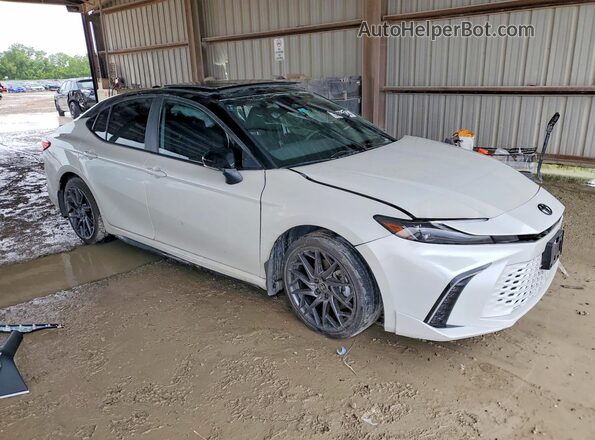 4T1DAACK1SU079591 2025 TOYOTA CAMRY Белый Передняя правая четверть