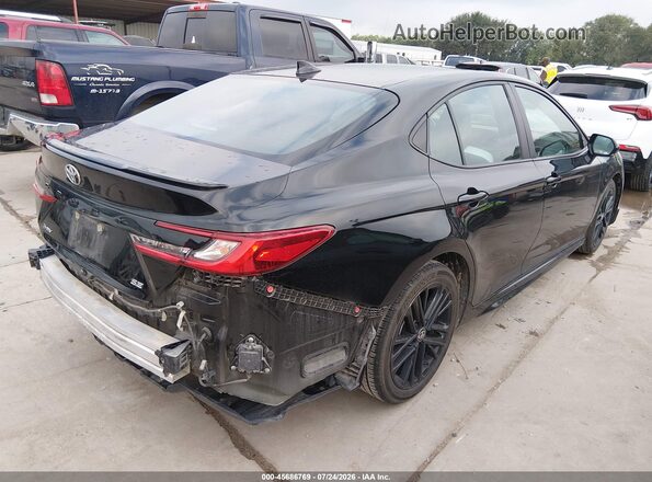 4T1DAACK1SU087531 2025 TOYOTA CAMRY Black Задня права чверть