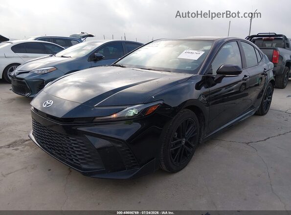 4T1DAACK1SU087531 2025 TOYOTA CAMRY Black Передня ліва чверть