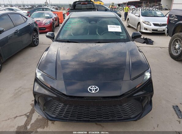 4T1DAACK1SU087531 2025 TOYOTA CAMRY Black Вид щитка приладів