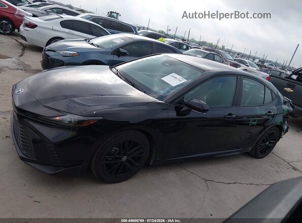 4T1DAACK1SU087531 2025 TOYOTA CAMRY Black Панорамний вид салону 360°