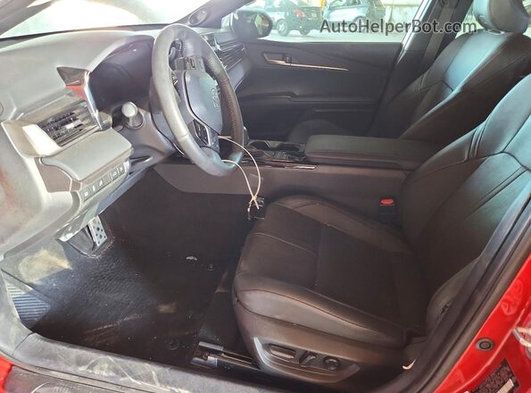 4T1DAACK1SU121791 2025 TOYOTA CAMRY Maroon Вид салону спереду