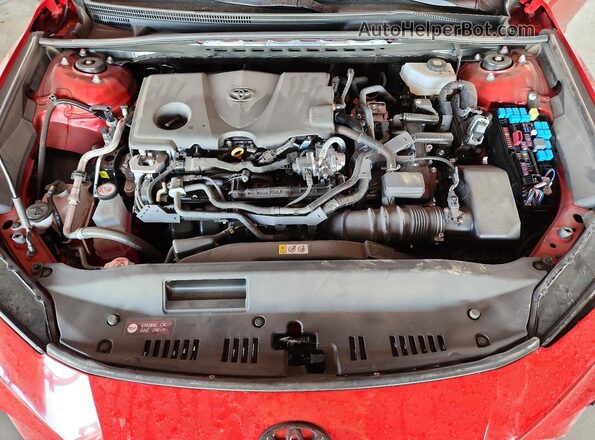 4T1DAACK1SU121791 2025 TOYOTA CAMRY Maroon Вид задньої частини салону