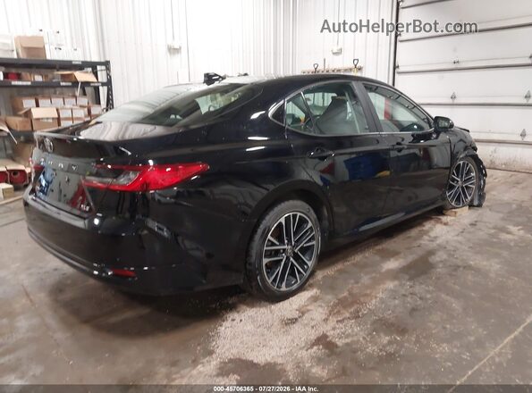 4T1DAACK1SU122729 2025 TOYOTA CAMRY Black Rear right