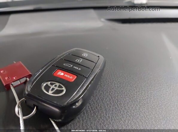 4T1DAACK1SU122729 2025 TOYOTA CAMRY Black Dashboard view