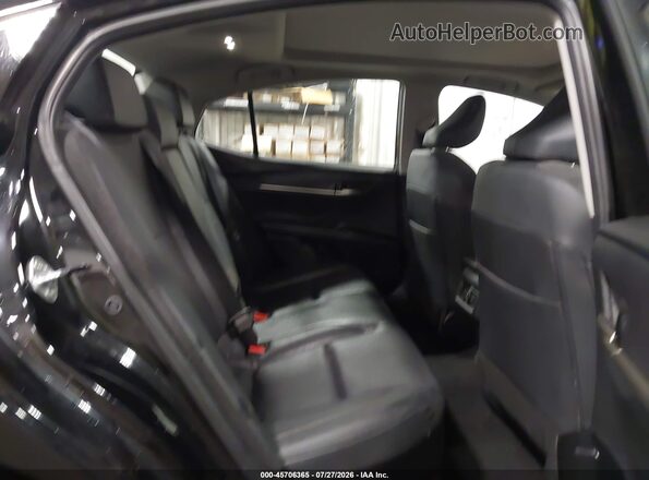 4T1DAACK1SU122729 2025 TOYOTA CAMRY Black VIN sticker view