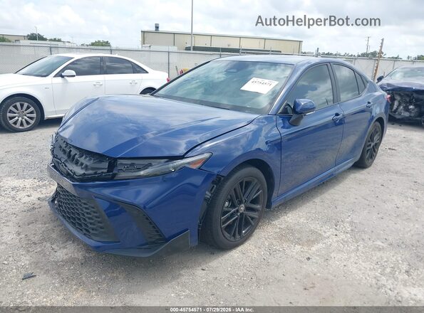 4T1DAACK1SU133620 2025 TOYOTA CAMRY Blue Przód lewy