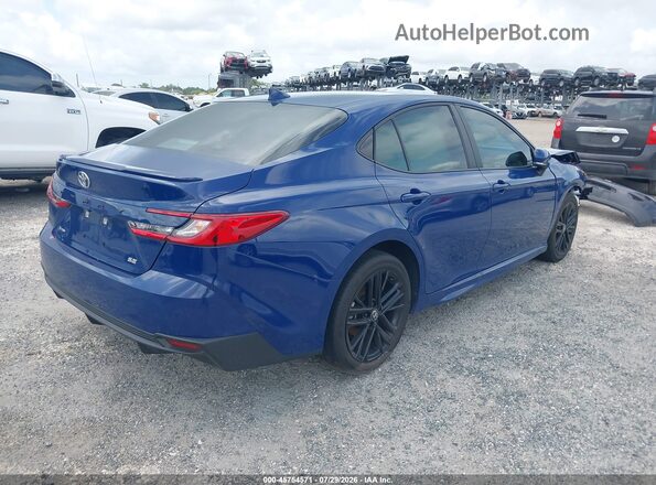 4T1DAACK1SU133620 2025 TOYOTA CAMRY Blue Tył prawy