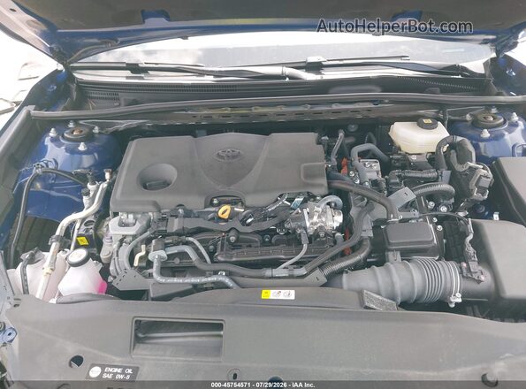 4T1DAACK1SU133620 2025 TOYOTA CAMRY Blue Widok z tyłu
