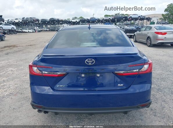 4T1DAACK1SU133620 2025 TOYOTA CAMRY Blue 
