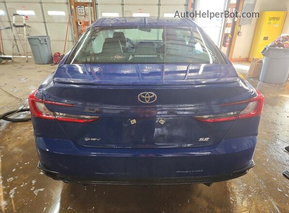 4T1DAACK1SU158114 2025 TOYOTA CAMRY Blue Հետևի տեսք
