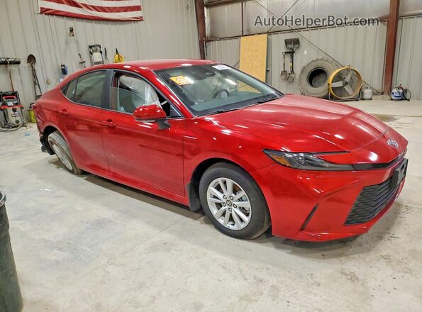4T1DAACK1SU182199 2025 TOYOTA CAMRY Red Front right