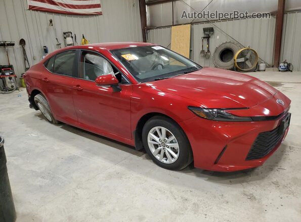 4T1DAACK1SU182199 2025 TOYOTA CAMRY Red 