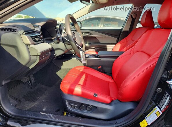 4T1DAACK1SU199620 2025 TOYOTA CAMRY Черный Вид салона спереди
