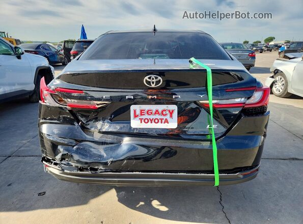 4T1DAACK1SU199620 2025 TOYOTA CAMRY Черный Вид сзади