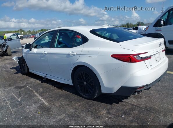 4T1DAACK1SU505912 2025 TOYOTA CAMRY Белый Задняя левая четверть