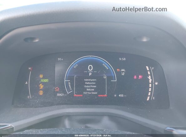 4T1DAACK1SU505912 2025 TOYOTA CAMRY Белый Вид задних сидений