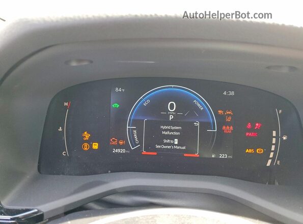 4T1DAACK1SU509992 2025 TOYOTA CAMRY Black Սարքավորումների վահանակի տեսք