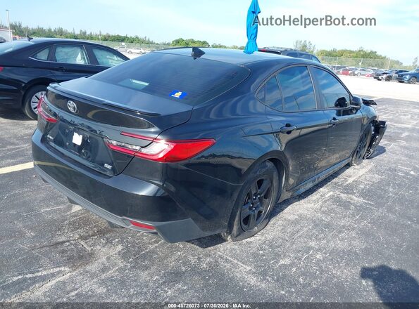 4T1DAACK1SU515453 2025 TOYOTA CAMRY Black Tył prawy