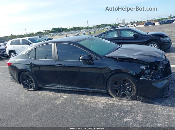 4T1DAACK1SU515453 2025 TOYOTA CAMRY Black Widok wnętrza z tyłu