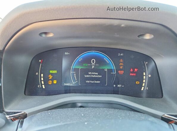 4T1DAACK1SU561588 2025 TOYOTA CAMRY Gray Vista del cuadro de instrumentos