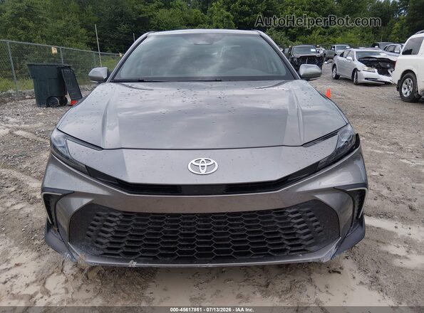 4T1DAACK1SU597670 2025 TOYOTA CAMRY Gray Widok zestawu wskaźników