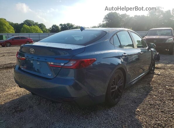 4T1DAACK1SU629291 2025 TOYOTA CAMRY Blue Հետևի աջ
