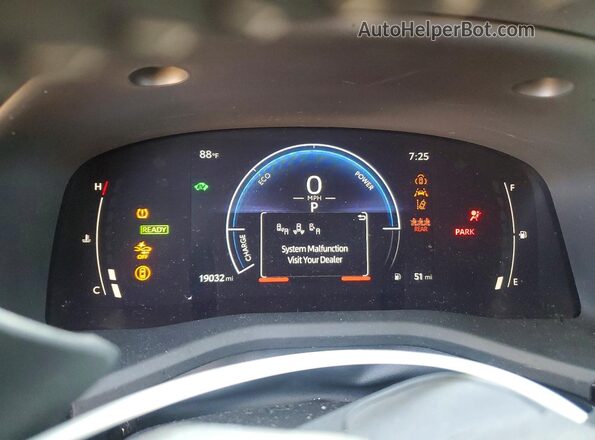4T1DAACK1SU629291 2025 TOYOTA CAMRY Blue Սարքավորումների վահանակի տեսք