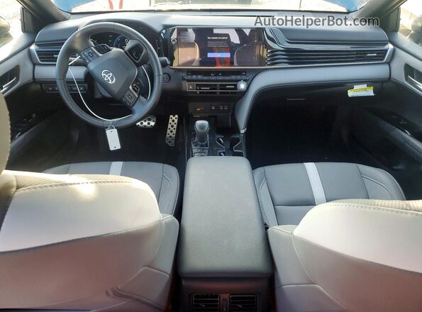 4T1DAACK1SU629291 2025 TOYOTA CAMRY Blue Առջևի վահանակի տեսք