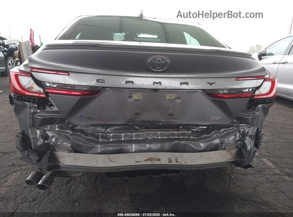 4T1DAACK1SU635009 2025 TOYOTA CAMRY Gray Vista frontal
