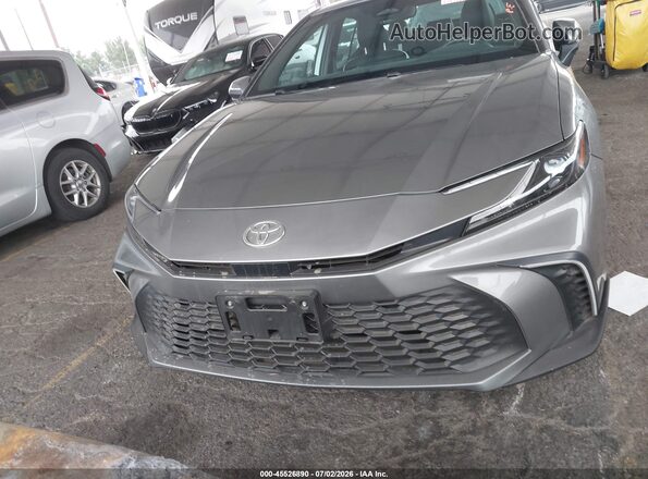 4T1DAACK1SU635009 2025 TOYOTA CAMRY Gray Vista interior trasera