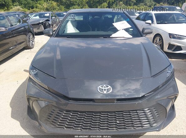 4T1DAACK1TU247828 2026 TOYOTA CAMRY Gray Вид щитка приладів