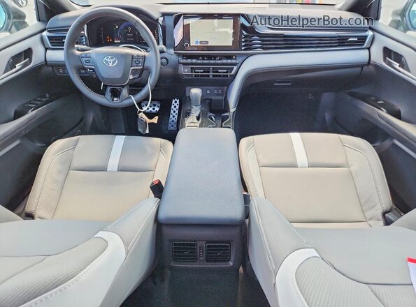 4T1DAACK1TU254956 2026 TOYOTA CAMRY White Вид панелі приладів